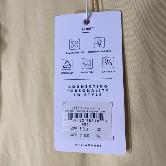 4/$16 7 Diamonds Core Top - Picture 4 of 6